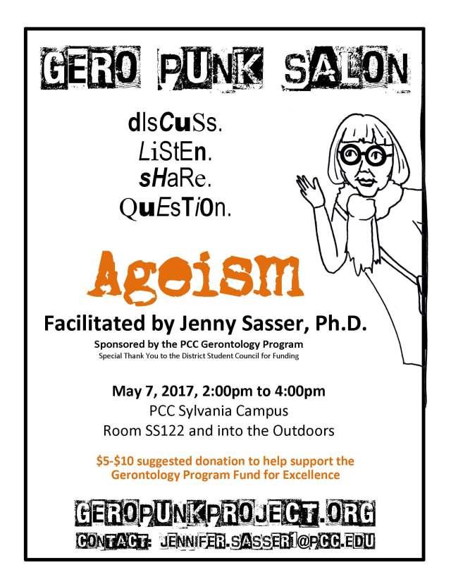 Gero Punk Salon flyer